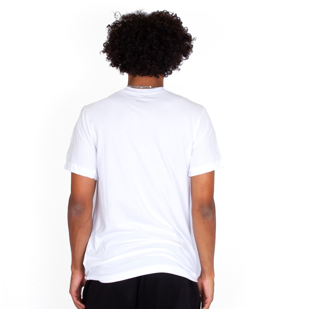 Classic Oregon O, Nike, White, Crew Neck, Men, Basketball, Sideline, T-Shirt, 813659